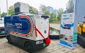 九识无人车重塑道路养护的中国样本